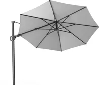 Platinum | Zweefparasol Challenger T² Ø350 cm | Lichtgrijs - thumbnail