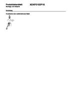 Telemecanique XCKP2102P16 XCKP2102P16 Eindschakelaar Rolplunjer IP66/IP67 1 stuk(s) - thumbnail