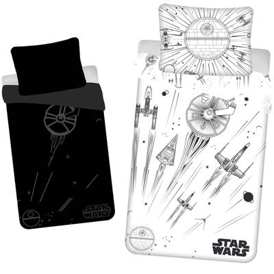 Star Wars Dekbedovertrek death star 140 x 200 cm - 70 x 90 cm - Katoen