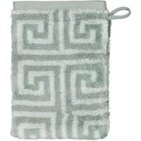 Cawö Cawo Noblesse Elegance Allover print Washandje 16/22 nordic green - thumbnail