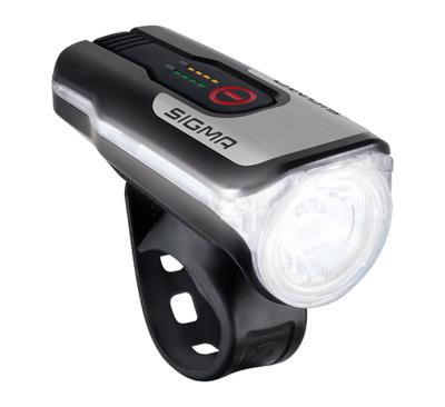 Sigma Koplamp aura 80 lux led usb-oplaadbaar zwart