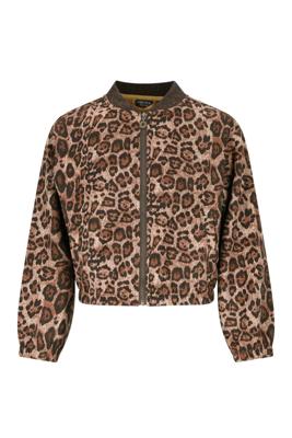 Like Flo winter vest meisjes - bruin - Diala - ritssluiting