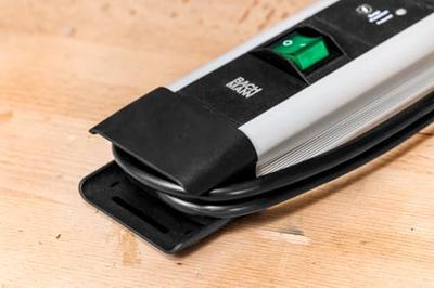 Bachmann BM005906 Stekkerdoos met schakelaar Grijs, Zwart Randaarde stekker 1 stuk(s)