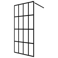 VidaXL Inloopdouchewand 100x195 cm mat gehard glas - thumbnail