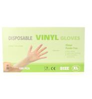 HLA Wegwerphandschoenen vinyl maat XL poedervrij (100 st) - thumbnail