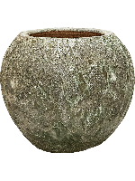 Lava Relic Jade balloon bloempot 54x50 cm - thumbnail