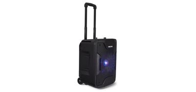 Stereoluidsprekers FONESTAR California. Vhf handmicrofoon, verlicht