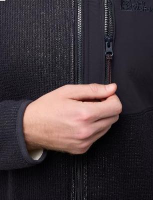 Jack wolfskin Kaminfeuer Fleece Heren Dark Navy L