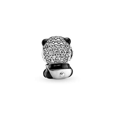 Pandora 790771C01 Bedel Sparkling Cute Panda zilver-zirconia zwart-wit