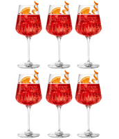 Campari Spritz Glazen 450 ml - Officieel Glas - 6 stuks - thumbnail