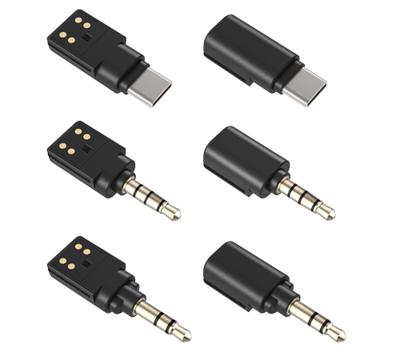 Boya BY-WM3U Wireless microphone with USB-C +3.5mm TRS & TRRS adapters