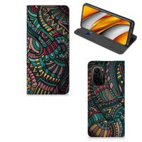 Xiaomi Mi 11i | Poco F3 | Hoesje met Magneet | Aztec - thumbnail