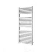 Designradiator BWS Ifona 123x60 cm 943 Watt Met Zijaansluiting Mat Wit - thumbnail