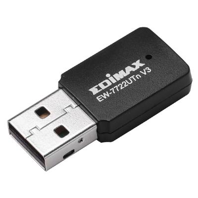 EDIMAX EW-7722UTN V3 WiFi-adapter USB-A 2.0