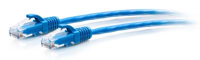 C2G CAT6A Extra flexibele slanke Ethernet-kabel, ideaal voor gebruik met router, modem, internet, Wifi-boxen, Xbox, PS5, Smart TV, SKY Q, IP-camera