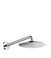 Hansgrohe Raindance select p 1jet powderrain hoofddouche met douchearm chroom 27607000 - thumbnail