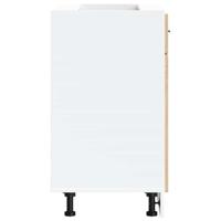 Onderkast "Porto" bewerkt hout sonoma eikenkleurig - thumbnail