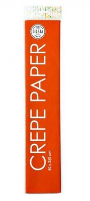 Globos Crepepapier oranje, 50x250cm