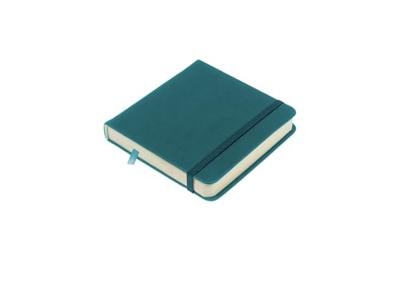 Kangaro Schetsboek - Dark Turquoise - Hardcover - 80 vellen - 140g - Roomwit Papier met Elastiek en Lint