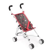 Mini-Poppenbuggy Roma - Vlinders Koraal - thumbnail