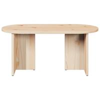 Salontafel Naturel 80 x 39.5 x 35 cm Massief grenenhout - thumbnail