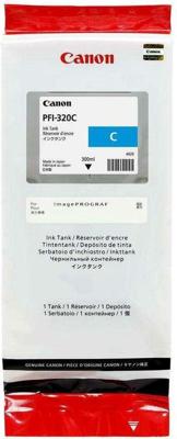 Canon Inktcartridge PFI-320 C Origineel Cyaan 2891 C 001 Inkt Canon Inktcartridge PFI-320 C Origineel Cyaan 2891 C 001 Inkt