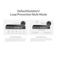 TP-Link MS116GS netwerk-switch Gigabit Ethernet (10/100/1000) Zwart - thumbnail