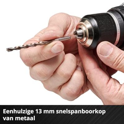 Einhell TP-CD 18/60 Li BL Solo - Accu Boor-/Schroefmachine | 18V | 60 Nm | Zonder accu en lader - 4514210 4514210 - thumbnail