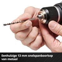 Einhell Professional TP-CD 18/60 Li BL - Solo 4514210 Accu-schroefboormachine 18 V Zonder accu, Zonder lader, Brushless - thumbnail