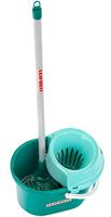 Theo Klein Leifheit Speelgoed Dweil met Emmer Turquoise - thumbnail