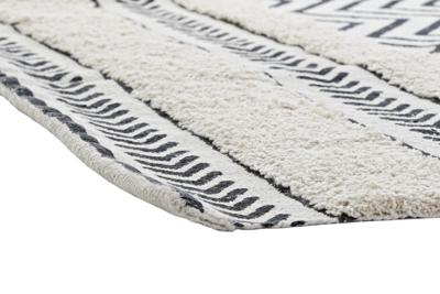 Tapijt DKD Home Decor Zwart Zig-zag Wit (160 x 226 x 0,7 cm) Tapijt DKD Home Decor Zwart Zig-zag Wit (160 x 226 x 0,7 cm)