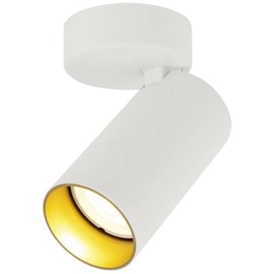 SLV Opbouwspot 1x GU10 Kami wit met goud 1007716