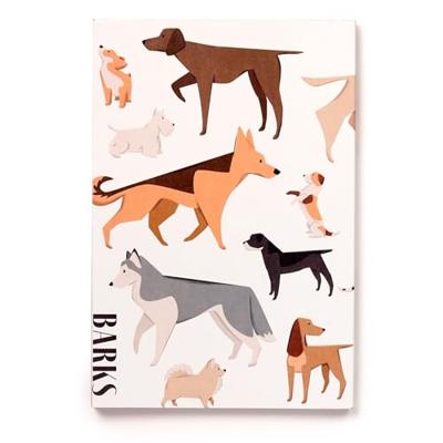 Barks Hond Gerecycled A5 Gelinieerd Notitieboekje