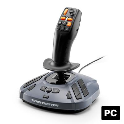 Joystick voor simulator - THRUSMASTER - SimTask FarmStick Joystick - Zwart - Landbouw en zwaar materieel