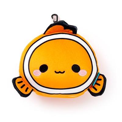 Ty Relaxeazzz adoramals finley de clownsvis rond reiskussen & slaapmasker