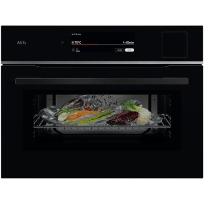 AEG TP9SK821B Inbouw combi stoomoven Zwart