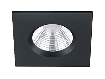 Trio Badkamer inbouwspotZagros met led vierkant zwart - 650610132