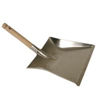 Betra stofblik - metaal - 23 x 21 cm - met houten steel - thumbnail