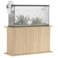VidaXL Aquariumstandaard 101x41x58 cm bewerkt hout sonoma eikenkleurig - thumbnail