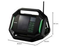 HiKOKI accu radio - UR18DSALW4Z - 14.4-18V - excl. accu en lader - thumbnail