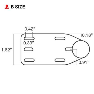 Ram-beugels, RAM-B-408-37-346U, montageset