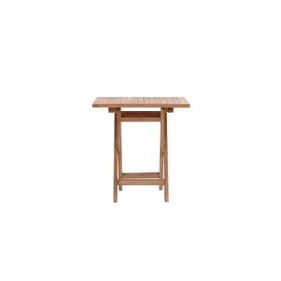 Nohr Inklapbare Bistrotafel 'Amberia' Teakhout, 70 x 70cm