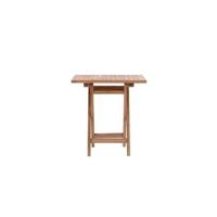 Nohr Inklapbare Bistrotafel 'Amberia' Teakhout, 70 x 70cm - thumbnail