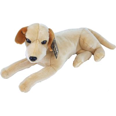 Boony Natural Decoration pluche labrador blond 53 cm liggend Boony-Natural-Decoration Gebr. de Boon - Gebr de boon