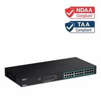 TrendNet TPE-TG240g Netwerk switch 10 / 100 / 1000 MBit/s PoE-functie - thumbnail