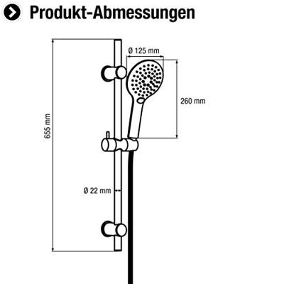 Cornat Noir Douchegarnituur 3S Zw - TECBE3300 Cornat Noir Douchegarnituur 3S Zw - TECBE3300