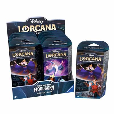 Disney Lorcana - Rise of the Floodborn Starter Deck - Merlin & Tiana Disney Lorcana - Rise of the Floodborn Starter Deck - Merlin & Tiana