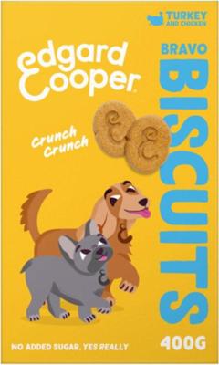 Edgard & Cooper Adult biscuit turkey & chicken 400g