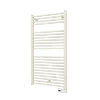 Designradiator Elektrisch BWS Palian-EL 111,1x60 cm 600 Watt Wit Structuur - thumbnail
