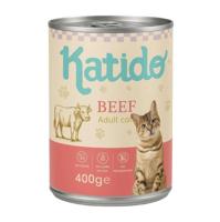 KATIDO Beef - nat kattenvoer - 400g - thumbnail